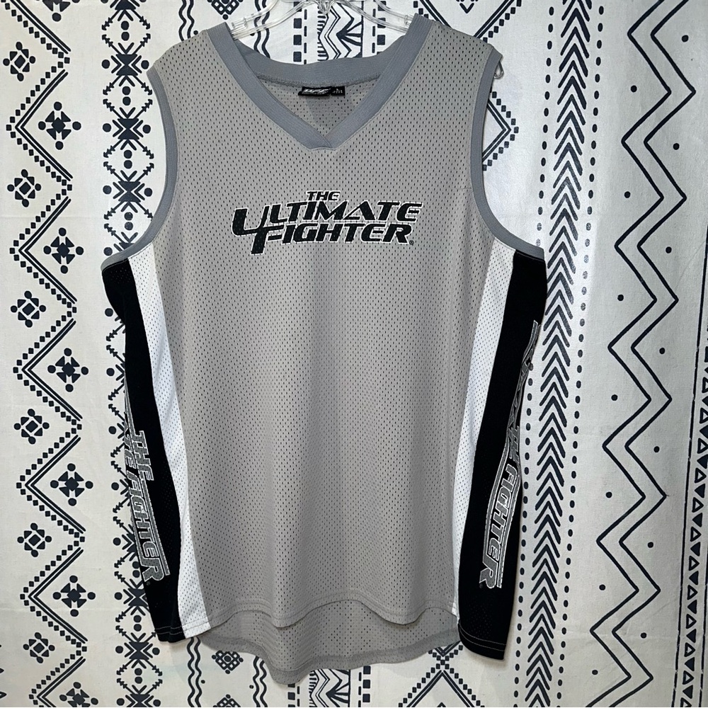 Rare!Vintage‎ UFC The Ultimate Fighter Team Hughes Jersey Mens Size L-USA made!